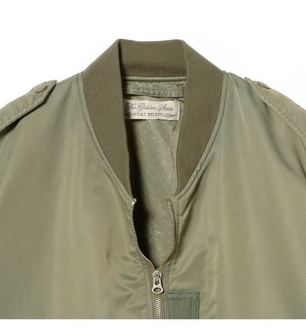 BEAMS PLUS「【別注】REMI RELIEF / L-2B Flight Jacket」|ブルゾン・スタジャン|