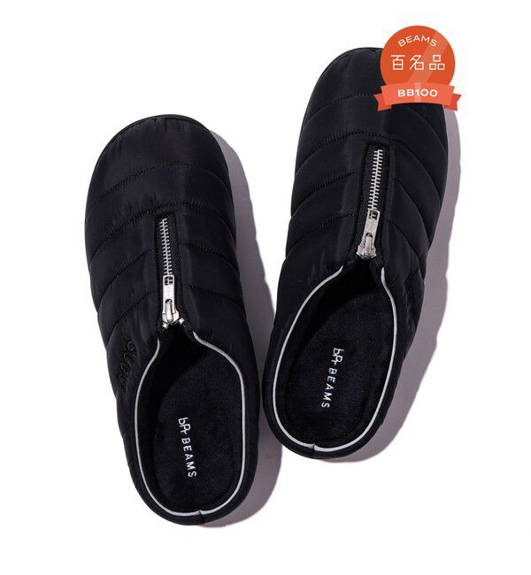 BEAMS「【別注】SUBU / ジップアップ サンダル」|その他|BLACK