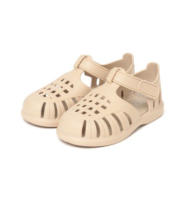 SHIPS KIDS「igor:12～18cm / TOBBY SOLID サンダル」|サンダル|シルバーグレー