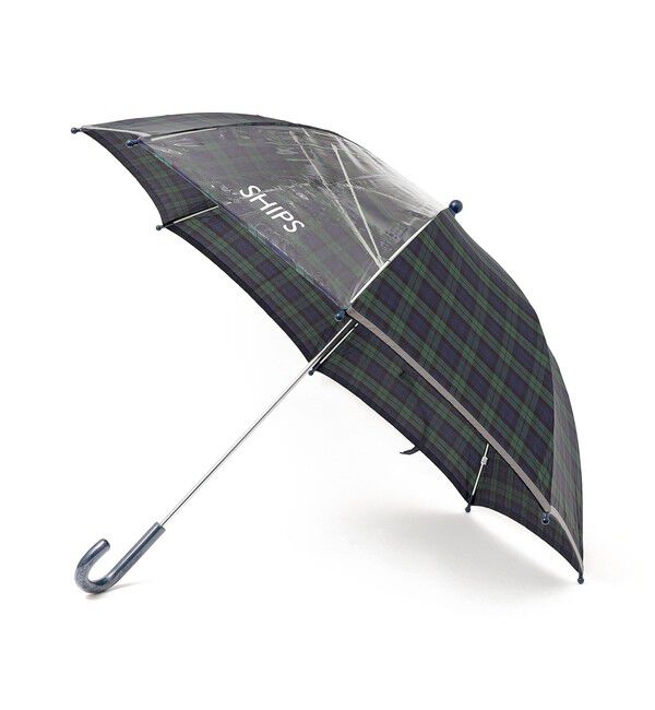 SHIPS KIDS「SHIPS KIDS:＜一面透明仕様＞長傘」|傘|