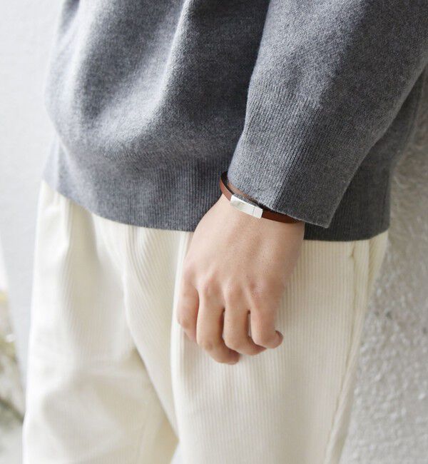 SHIPS any「SHIPS any: レザー マグネット ブレスレット 2◇」|ブレスレット・バングル|