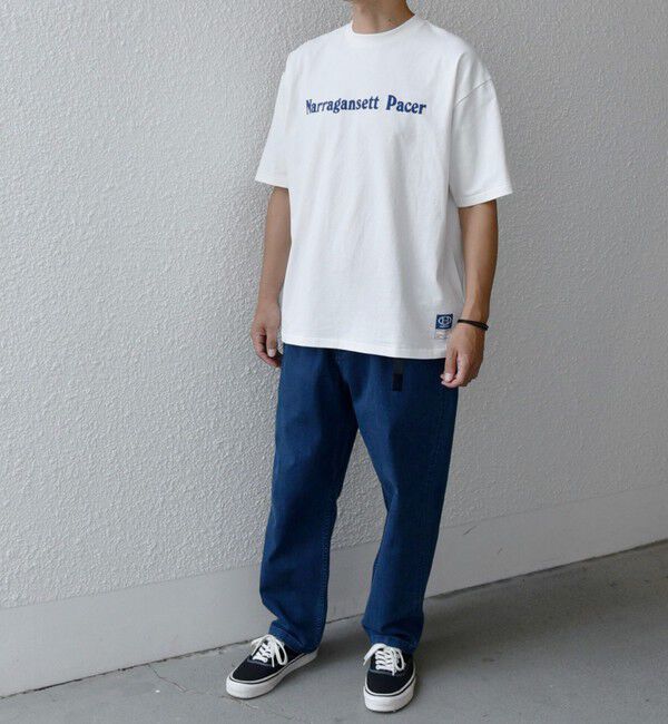 SHIPS any「【SHIPS any別注】Gramicci: オーガニックコットン ルーズテーパード ストレッチ デニム パンツ◆」|デニム|