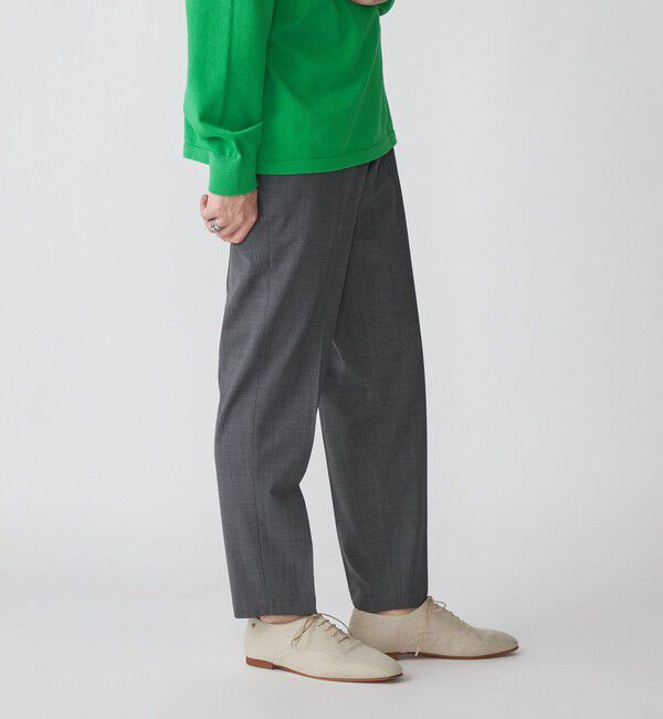 SHIPS「SHIPS:〈手洗い可能〉トロピカルウール 2WAYストレッチ パンツ (セットアップ対応)」|スラックス|