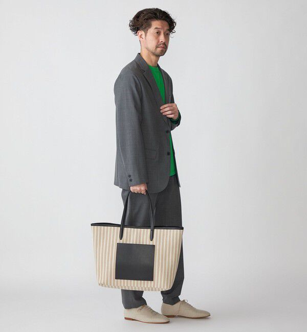 SHIPS「SHIPS:〈手洗い可能〉トロピカルウール 2WAYストレッチ パンツ (セットアップ対応)」|スラックス|