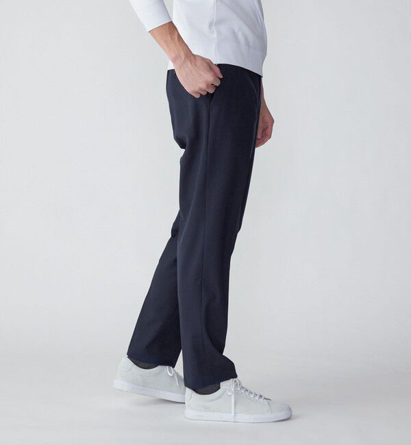 SHIPS「SHIPS:〈手洗い可能〉トロピカルウール 2WAYストレッチ パンツ (セットアップ対応)」|スラックス|