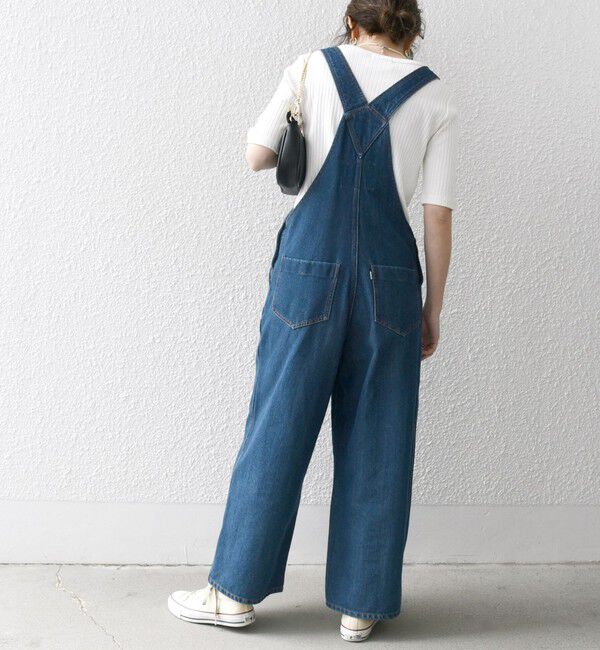 SHIPS any「SHIPS any:〈洗濯機可能〉テレコ リブ ハーフスリーブ TEE」|Tシャツ・カットソー|