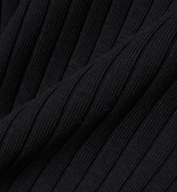 SHIPS any「SHIPS any:〈洗濯機可能〉テレコ リブ ハーフスリーブ TEE」|Tシャツ・カットソー|