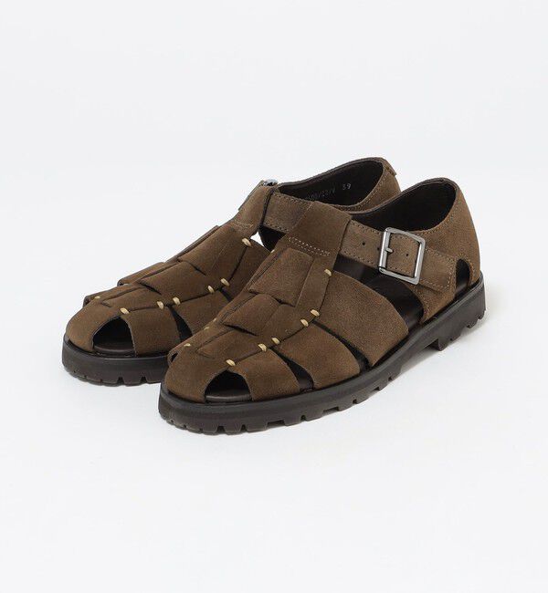 SHIPS「【SHIPS別注】PARABOOT: PACIFIC SUEDE」|サンダル|キャメル