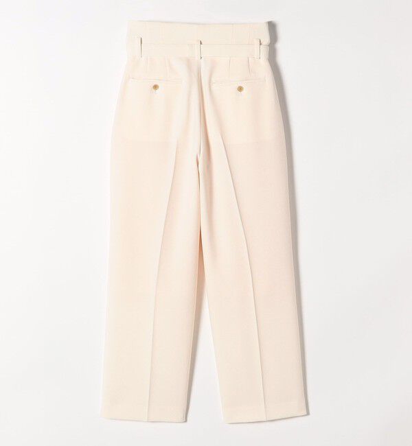 SHIPS any「SHIPS any:〈洗濯機可能〉ハイウエスト センタープレス ロング パンツ」|その他|