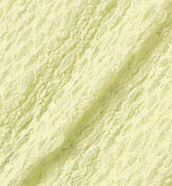 SHIPS for women「〈手洗い可能〉リンクル フラワー レース タートル 」|Tシャツ・カットソー|