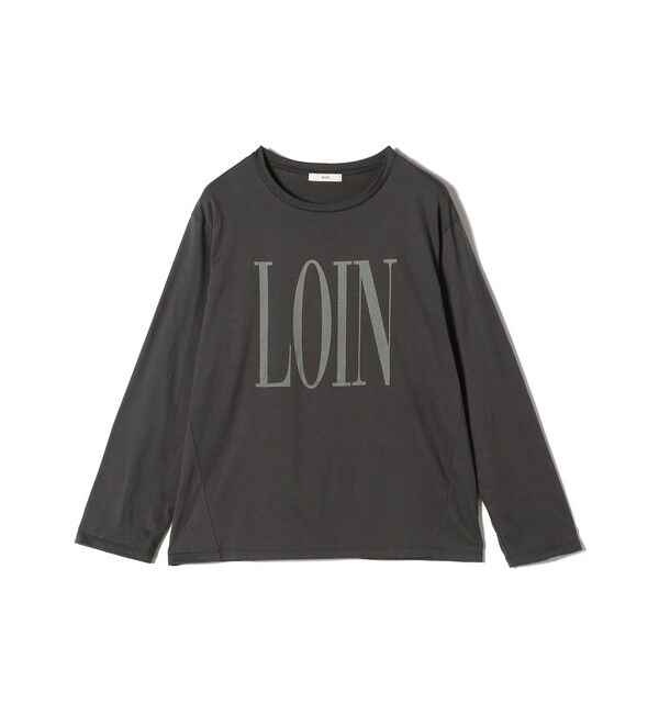 SHIPS for women「ローズ ペトール ロング スリーブ プリント TEE」|Tシャツ・カットソー|