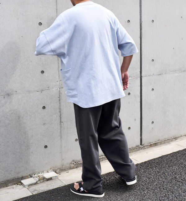 SHIPS any「SHIPS any: COTTON USA ドルマン サイド ポケット Tシャツ 24SS◇」|Tシャツ・カットソー|