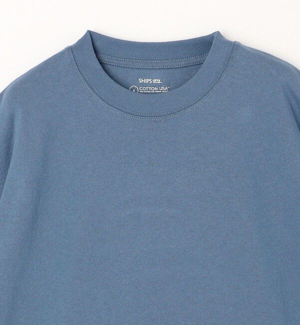 SHIPS any「SHIPS any: COTTON USA ドルマン サイド ポケット Tシャツ 24SS◇」|Tシャツ・カットソー|