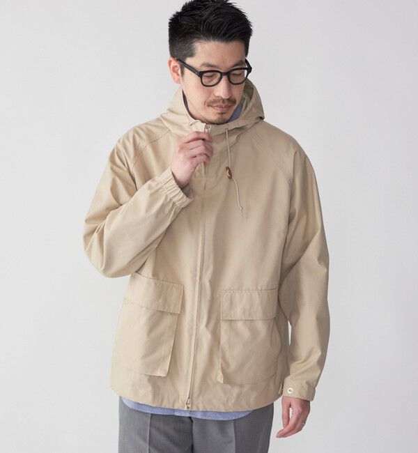SHIPS「SHIPS: ウェザークロス ライト マウンテンパーカー」|その他|ベージュ