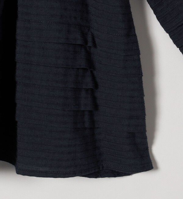 SHIPS any「SHIPS any:〈洗濯機可能〉ヘムタック スクエア ネック ブラウス」|シャツ・ブラウス|