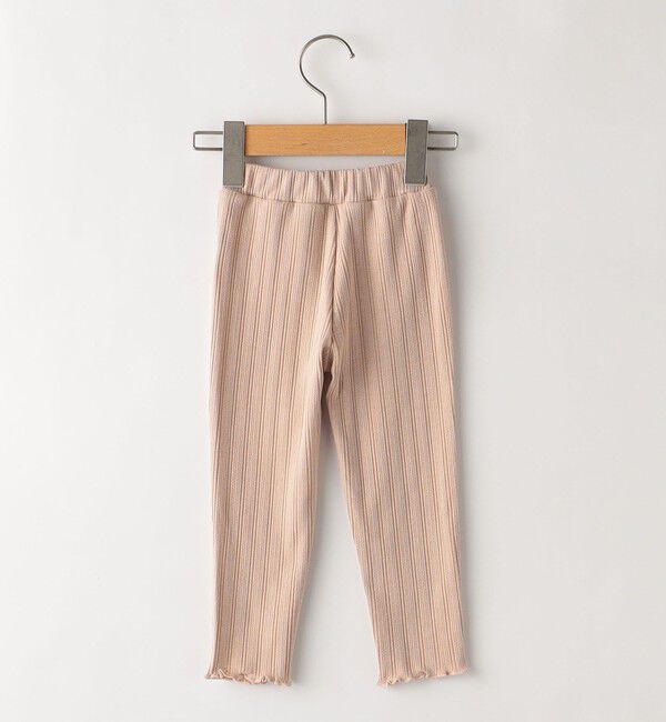 SHIPS KIDS「SHIPS KIDS:85～95cm /〈接触冷感/UVカット〉リブ レギンス」|レギンス・スパッツ|