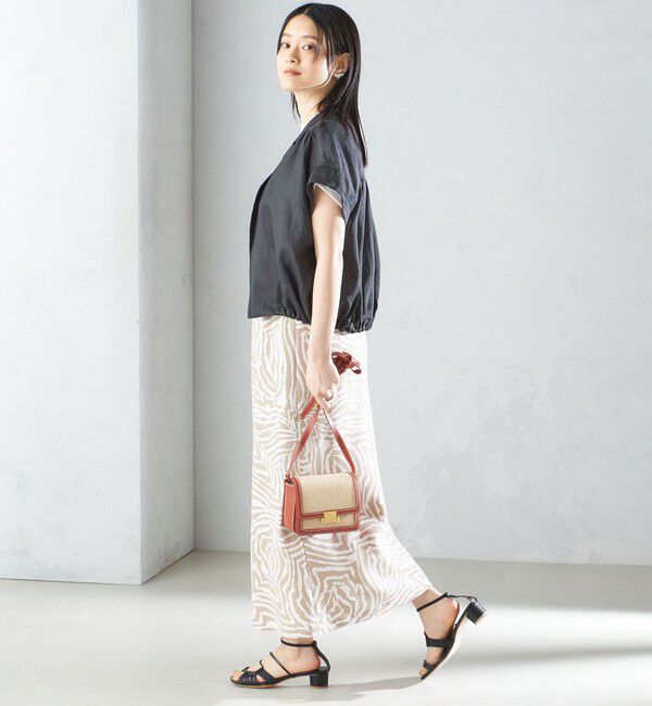 SHIPS for women「〈手洗い可能〉リネン ラペル デザイン 羽織 シャツ ◇」|シャツ・ブラウス|