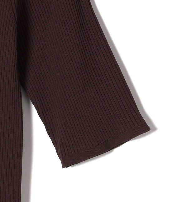 SHIPS for women「〈手洗い可能〉ボートネック 5分袖 リブ ニット」|ニット・セーター|