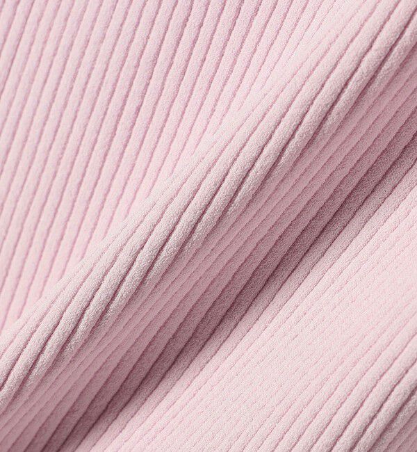 SHIPS for women「〈手洗い可能〉ボートネック 5分袖 リブ ニット」|ニット・セーター|