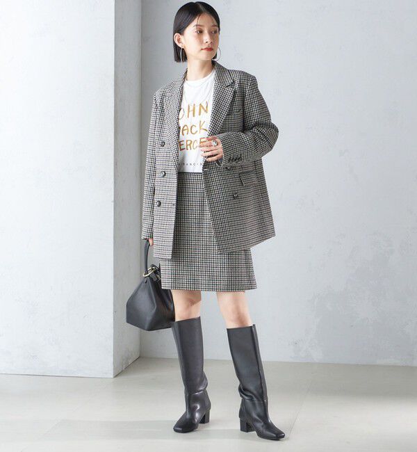 SHIPS for women「J.J.MERCER:〈洗濯機可能〉プリント TEE」|Tシャツ・カットソー|