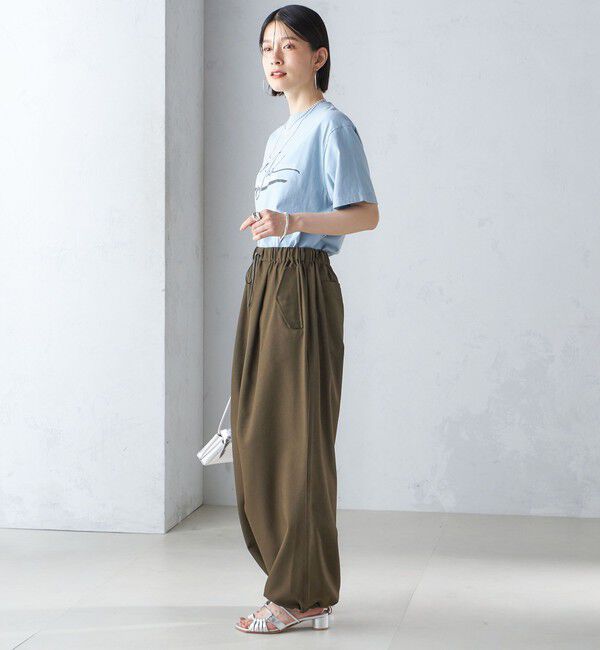 SHIPS for women「J.J.MERCER:〈洗濯機可能〉プリント TEE」|Tシャツ・カットソー|