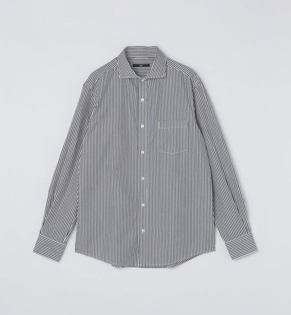 SHIPS「SHIPS: セミワイド スムース テックス ブロードシャツ」|シャツ・ブラウス|