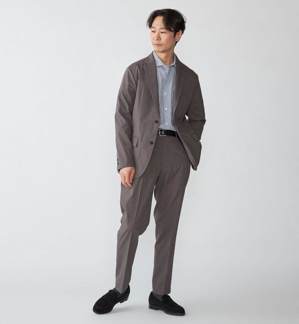 SHIPS「SHIPS: セミワイド スムース テックス ブロードシャツ」|シャツ・ブラウス|