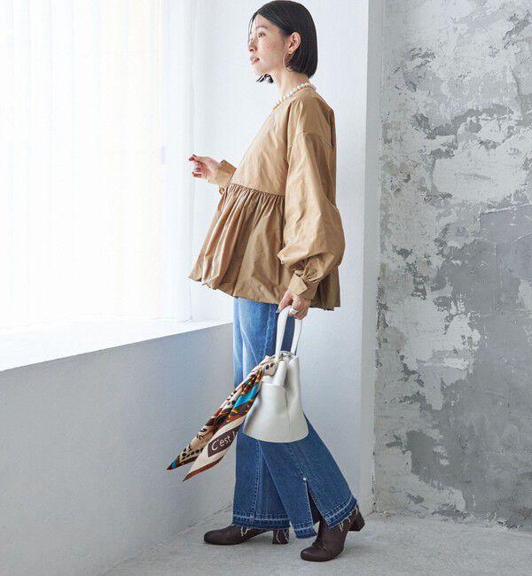 SHIPS for women「ペプラム バルーン 中綿 ブルゾン」|その他|