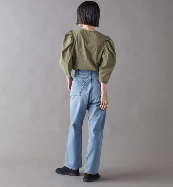 SHIPS for women「SHIPS NINE CASE:〈洗濯機可能〉パフスリーブ ブラウス」|シャツ・ブラウス|