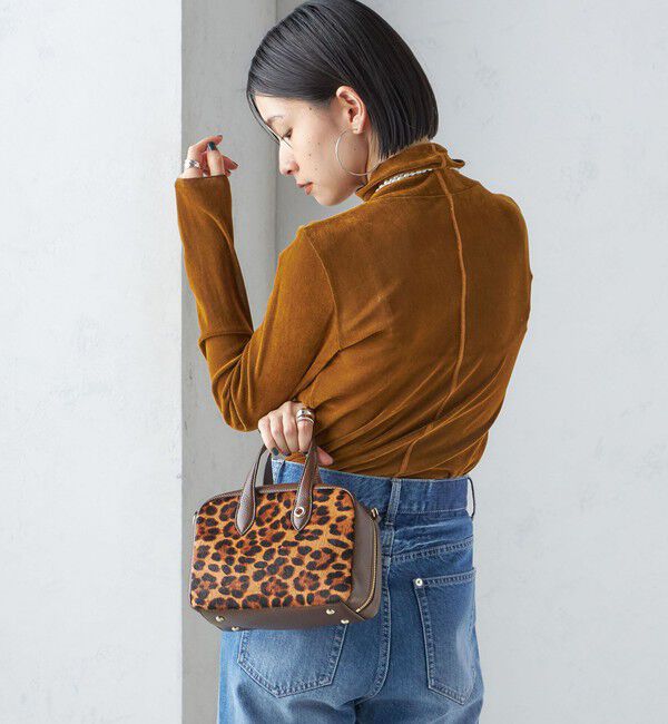 SHIPS for women「〈手洗い可能〉フロッキ― チュール タートルネック」|Tシャツ・カットソー|