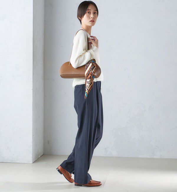 SHIPS for women「〈手洗い可能〉両面起毛 ストレート パンツ」|その他|