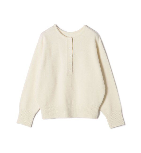 SHIPS for women「〈手洗い可能〉7G ウール カシミヤ ヘンリーネック 2WAY プルオーバー」|ニット・セーター|