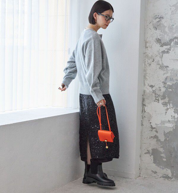 SHIPS for women「〈手洗い可能〉7G ウール カシミヤ ヘンリーネック 2WAY プルオーバー」|ニット・セーター|