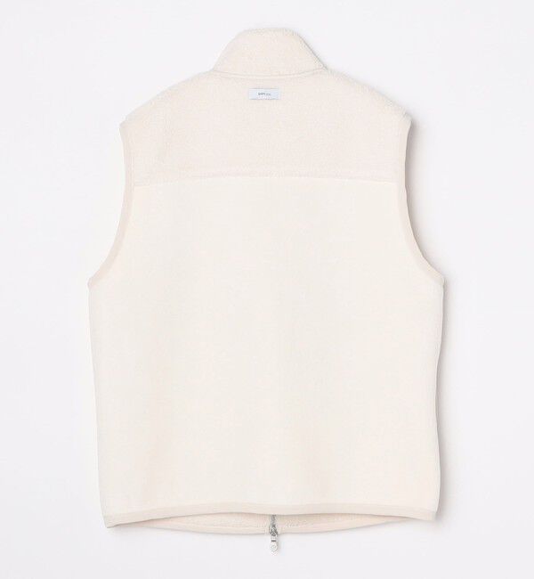 SHIPS any「SHIPS any: 〈洗濯機可能〉 コンビ ボア フリース スタンド ジップ ベスト◇」|ベスト・ジレ|