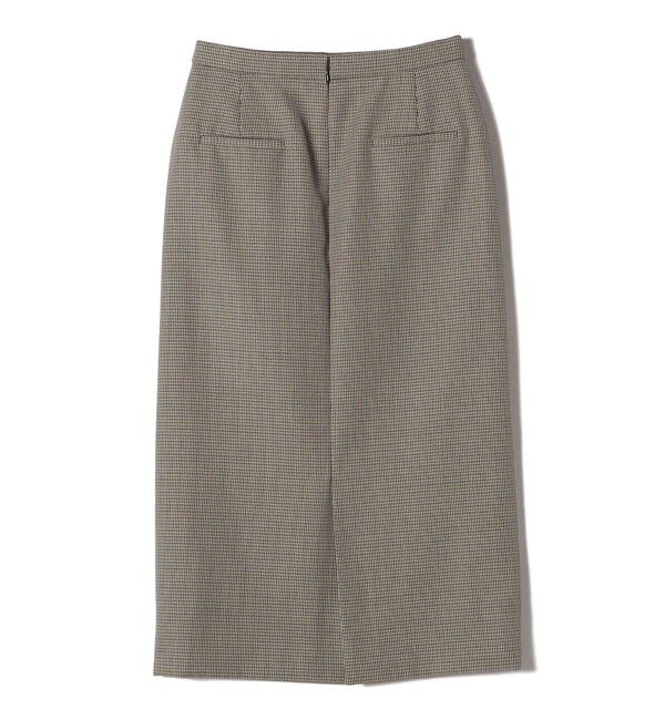 SHIPS for women「ウール混 チェック タイト スカート（セットアップ対応）」|タイト|