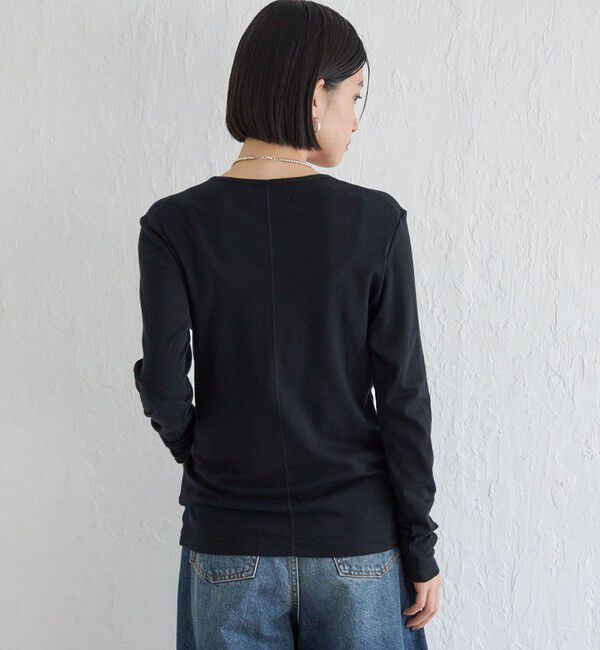 SHIPS for women「Wai＋:〈手洗い可能〉オーガニックコットン カットソー」|Tシャツ・カットソー|