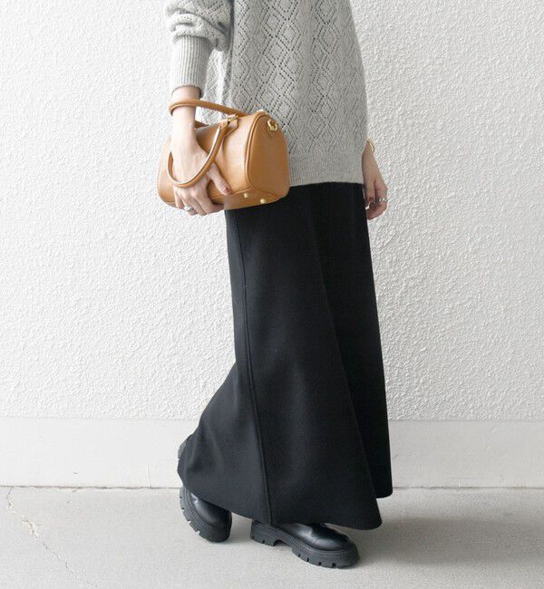 SHIPS any「SHIPS any: エア ニードル ストレート ロング スカート」|スカート|