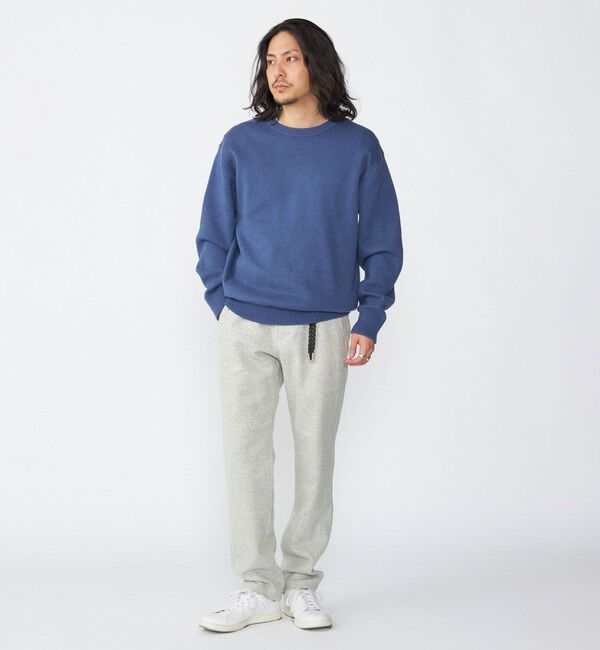 SHIPS「SHIPS:〈手洗い可能〉コットン カシミヤ 単色 クルーネック ニット」|ニット・セーター|