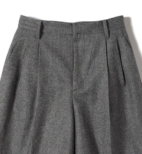 SHIPS for women「千鳥 フラノ センター プレスショート パンツ」|その他|