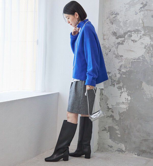 SHIPS for women「千鳥 フラノ センター プレスショート パンツ」|その他|