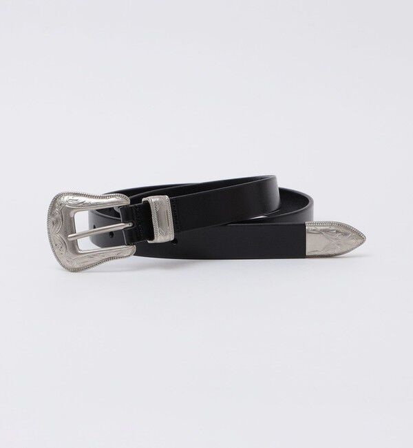 SHIPS「【WEB限定】SHIPS: ワンサイズフィット レザー ウエスタン ベルト」|ベルト|