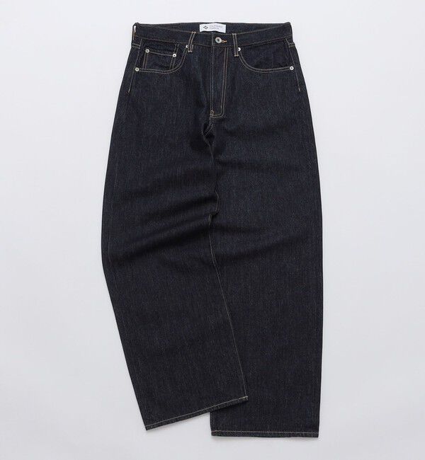 SHIPS「City Ambient Products: 12オンス ストレート バギー デニム パンツ」|デニム|