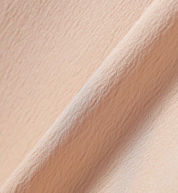 SHIPS for women「〈手洗い可能〉ハンマー サテン ピンタック ブラウス」|シャツ・ブラウス|