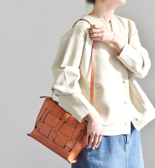 quaranciel「quaranciel: スクエア メッシュ ショルダー バッグ」|ショルダー・メッセンジャー|