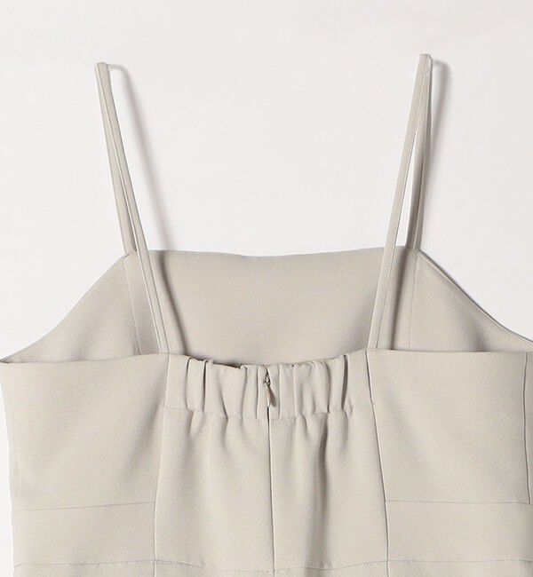 quaranciel「quaranciel:〈洗濯機可能〉ダブルクロス テーパード サロペット（セットアップ対応）」|オールインワン|