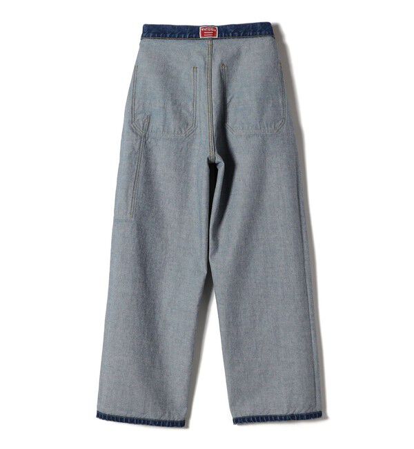 SHIPS for women「【SHIPS別注】WHITE FIELD:デニム ペインター パンツ」|デニム|