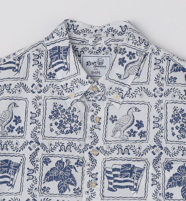 SHIPS「【SHIPS別注】Reyn Spooner: ラハイナ セーラー プルオーバーシャツ」|シャツ・ブラウス|