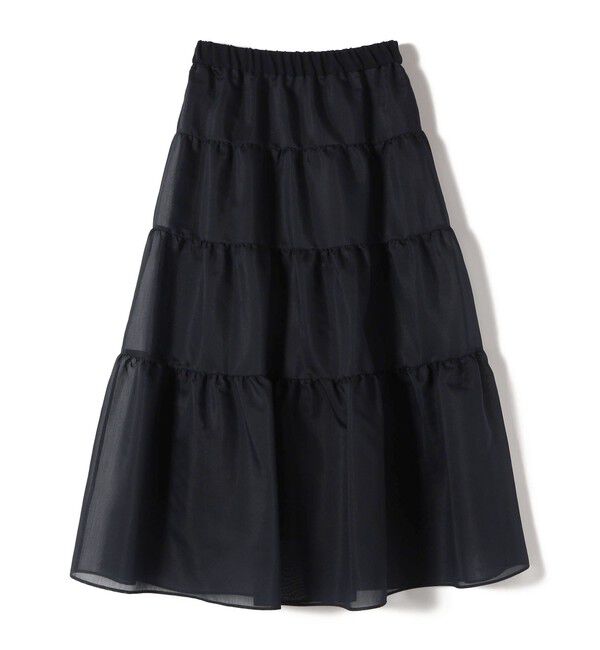 SHIPS for women「オーガンジー ティアード スカート」|スカート|