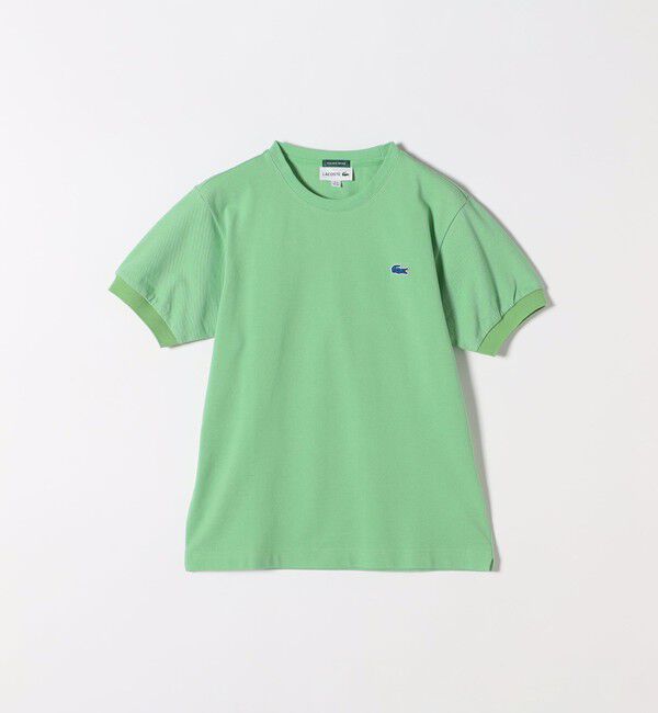 SHIPS any「《一部追加予約》【SHIPS any別注】LACOSTE:〈洗濯機可能〉PIQUE クルーネック Tシャツ 26SS」|Tシャツ・カットソー|