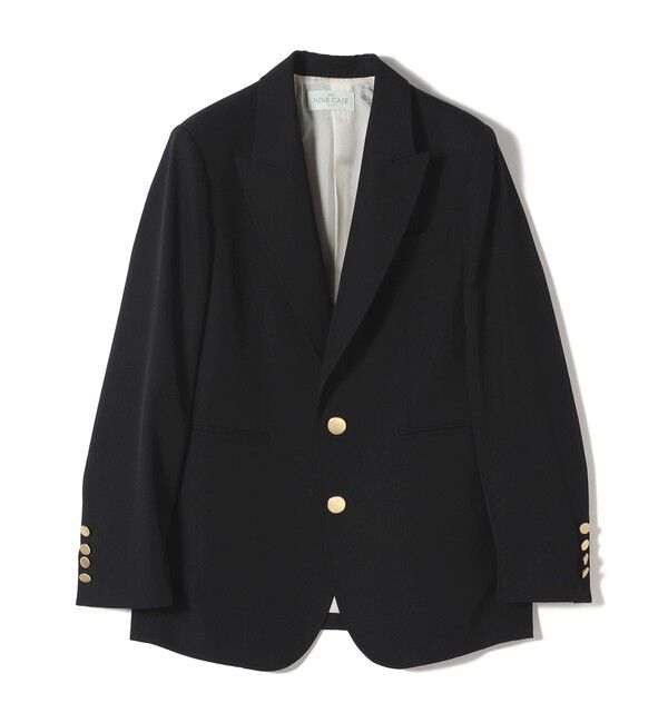 SHIPS for women「SHIPS NINE CASE: ピークド ラペル ジャケット」|テーラードジャケット|